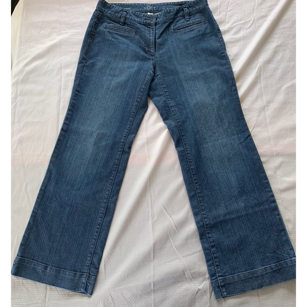ANN TAYLOR LOFT CURVY TROUSER